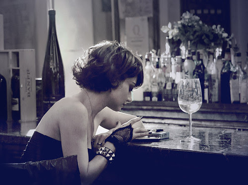 bar, bizzzi, girl, glass, night, wine