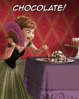 Anna Chocolate animated GIF