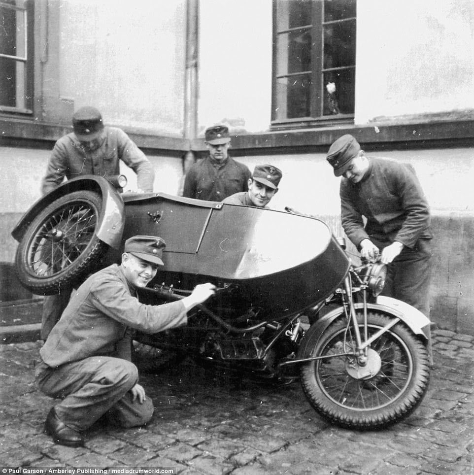 Motorbikes and sidecars were popular among Nazi high command as they were quick to fix and agile in the battlefield