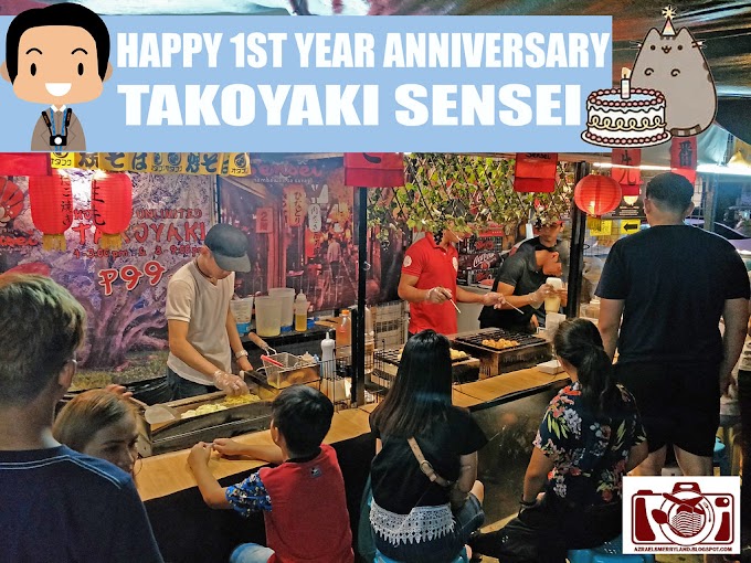 Takoyaki Sensei celebrates 1st year anniversary, launches discount, contest and FREE takoyaki