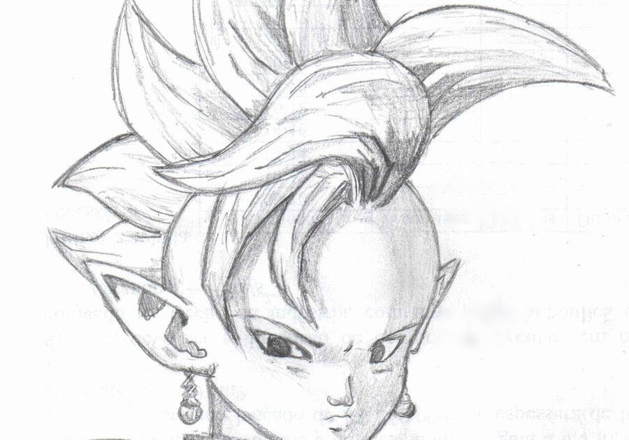 Imagenes Para Dibujar A Lapiz Faciles De Goku
