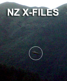 The UFO spotted over Wellington on July 17 2008