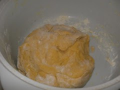 pumpkin egg dough