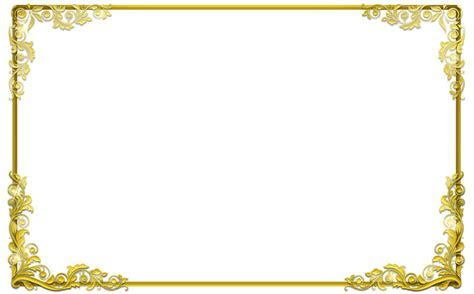 Decorative Gold Border PNG Image #39746 Free Icons and Decorative Gold Border PNG Image #39746 Free Icons and