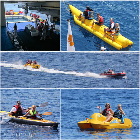 Seabourn Spirit Marina Day, Triluke Bay Seabourn, Marina, Banana Boat, Triluke Bay, Croatia