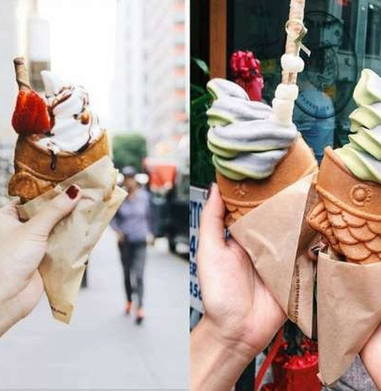 Intip0 foto gemas dari museum es krim di san fransisco