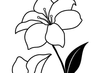 200以上 花束 イラスト 白黒 シンプル 160041