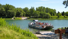 Parc de Boucherville, cable ferry Parc de Boucherville, cable ferry