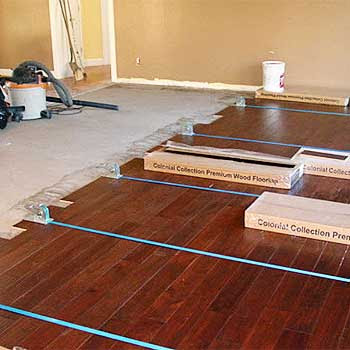 Engineered Hardwood Floors, Installing Glue Down Hardwood Floors On Concrete Floor