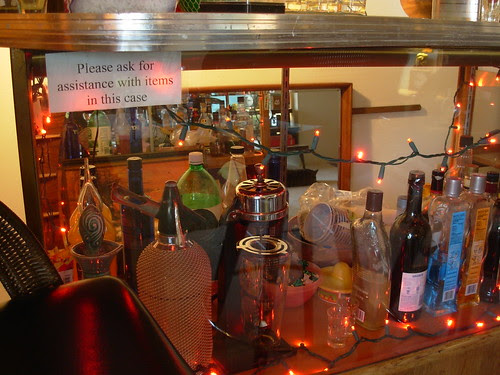 "Keep Out!" Unless you are the Bartender