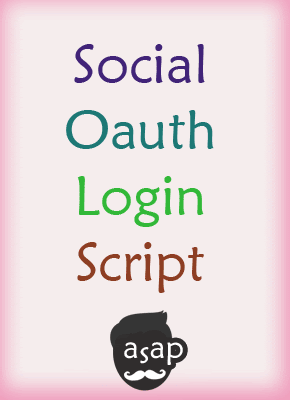 Social Login Script