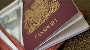 A British passport