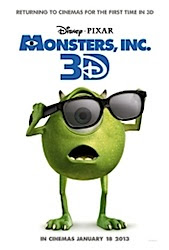 Monsters Inc. (3D) Poster