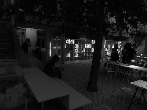 open air office, athens, 2011