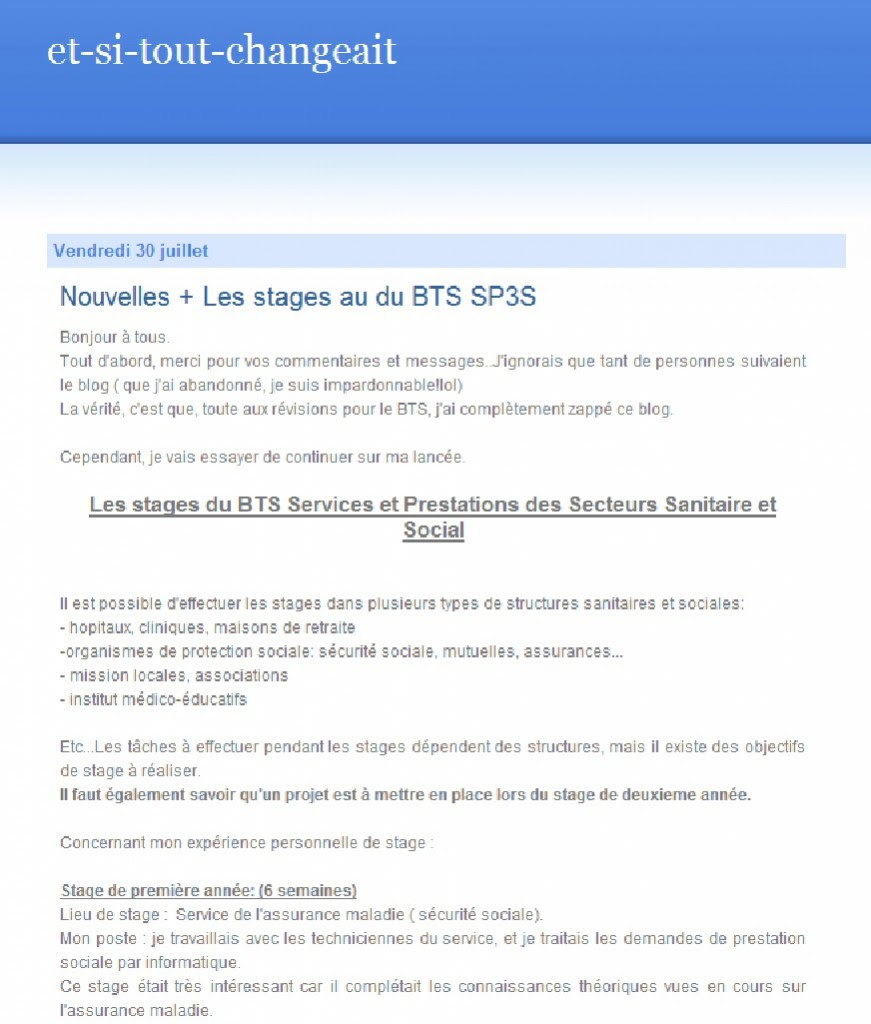 Lettre De Motivation Bts Sp3s Exemple  Halloweenisme