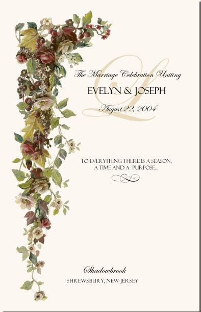Vineyard Wedding Programs Grapes Fruit Illustrations Pear Vineyard Wedding Programs Grapes Fruit Illustrations Pear
