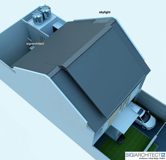 Desain Rumah 2 Lantai di Bandung Desain Rumah 2 Lantai di Bandung