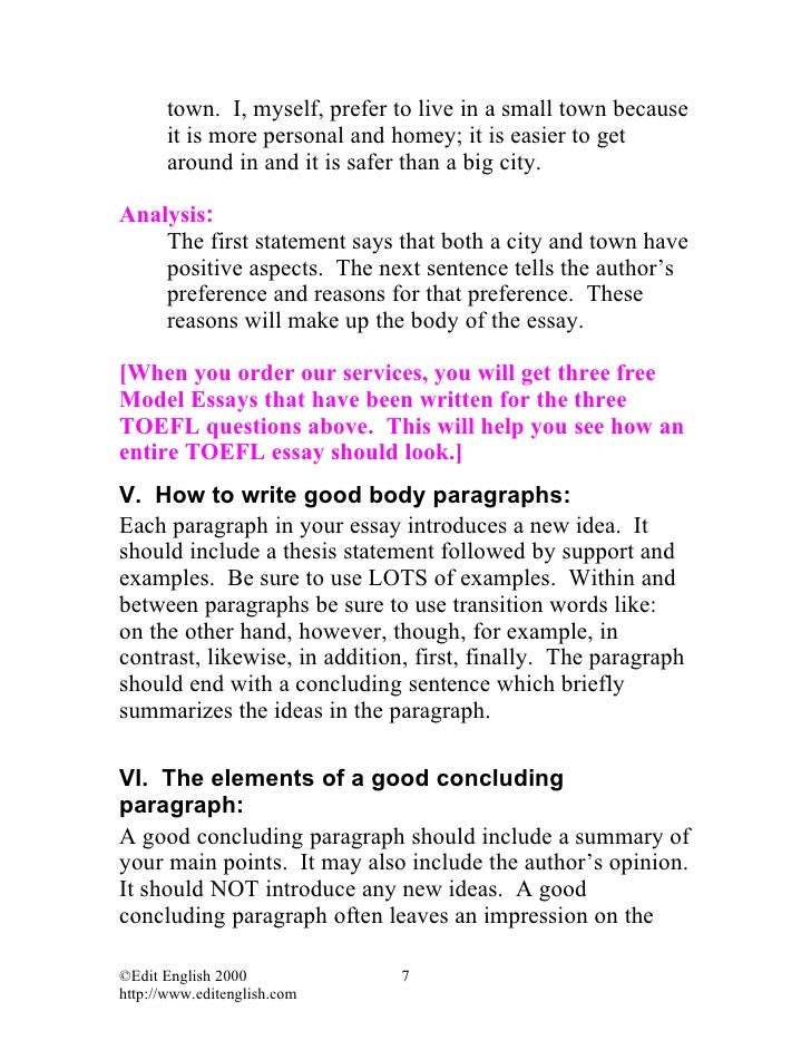 how to write a good english essay introduction