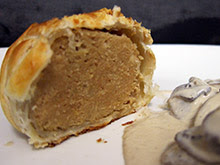 seitan feuilleté noël vegan vegetalien
