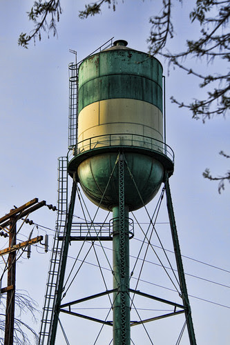 Downey water tower