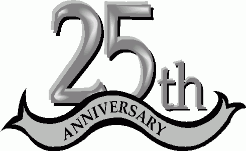 Image result for 25th wedding anniversary free clipart