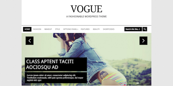 vogue wordpress theme