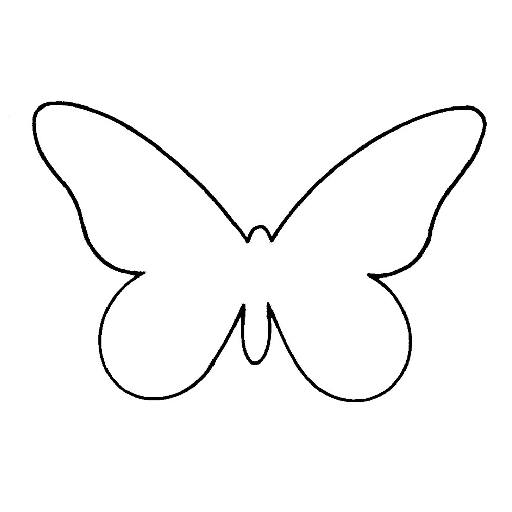 Download Butterfly Cut Out Printable