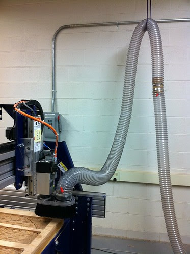 New dust collection for cnc MAGNETS