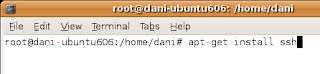 timbul keinginan untuk mencoba mengakses shell Ubuntu dari Windows XP Mengakses Shell Ubuntu dari Windows XP