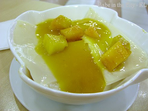 Soy Bean Jelly with Mango (RM6.50)