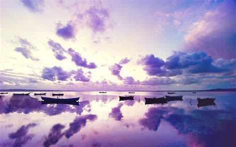 Purple Sunset In Ocean, HD Nature, 4k Wallpapers, Images Purple Sunset In Ocean, HD Nature, 4k Wallpapers, Images