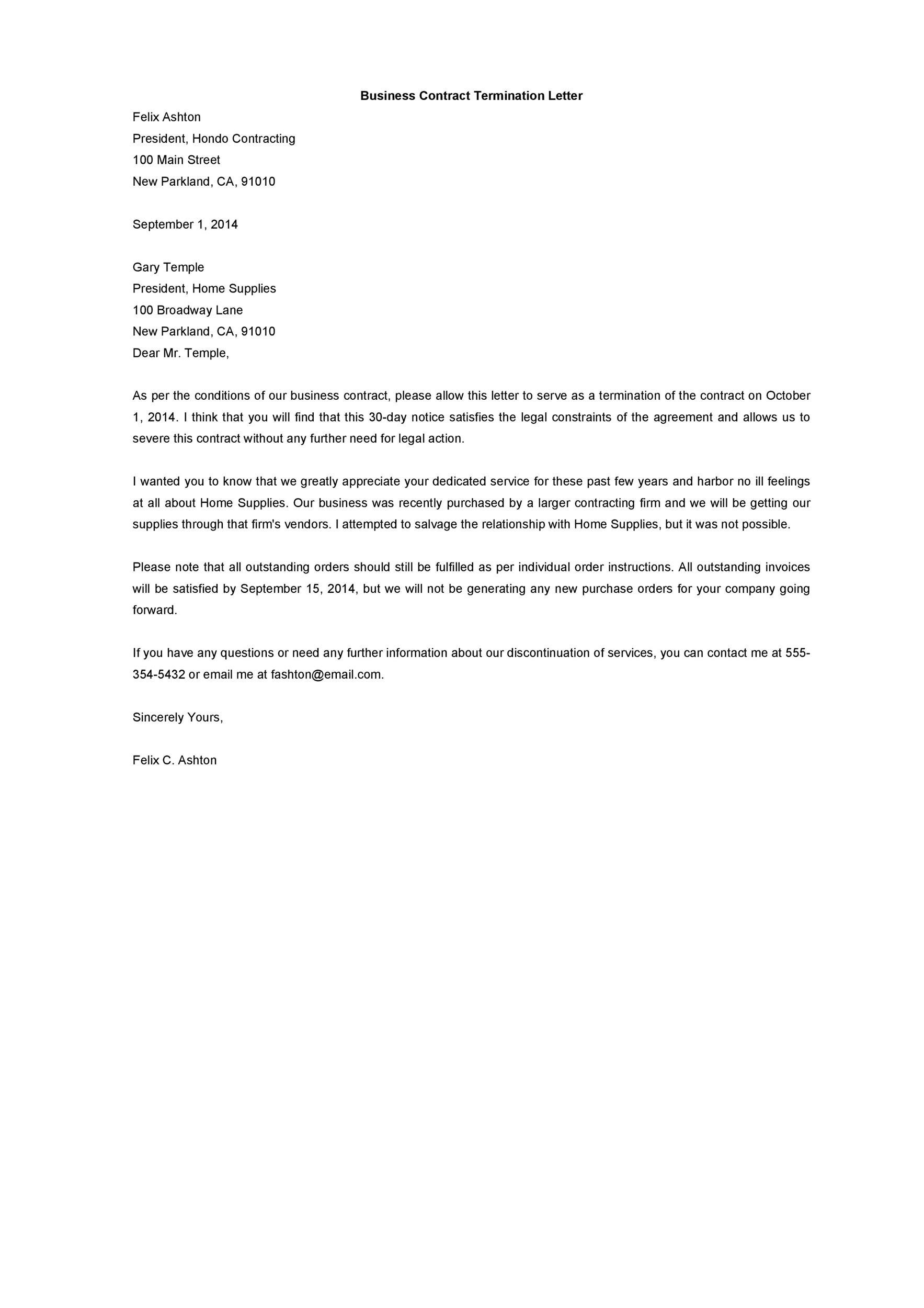 Property Management Termination Letter Sample from lh4.googleusercontent.com