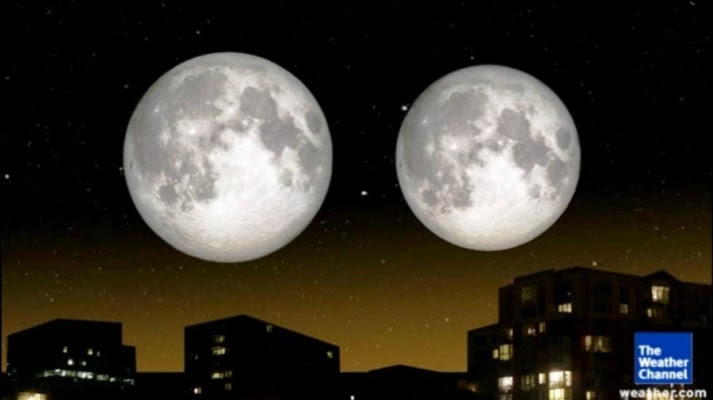 Image: Supermoon vs. Mini-moon