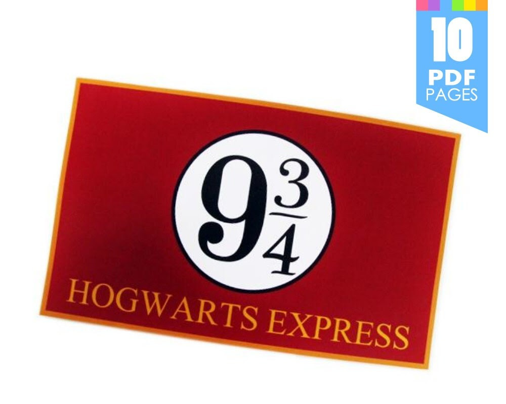 Printable 9 3 4 Sign C Ile Web E Hukmedin