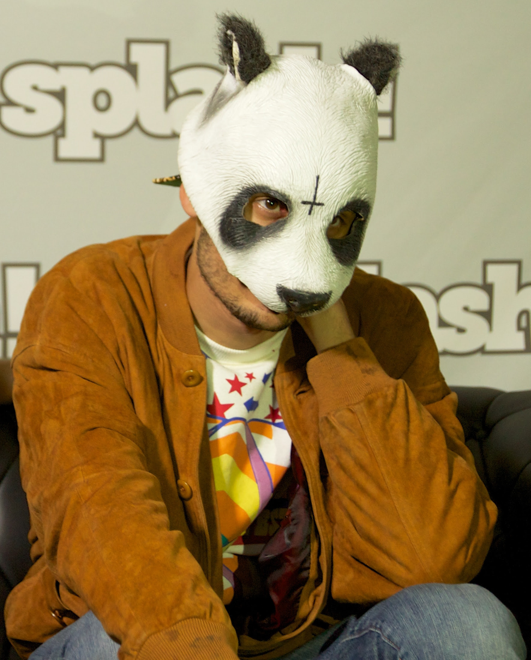 Cro, l'homme au masque de panda / photo : Der Robert (source : flickr)