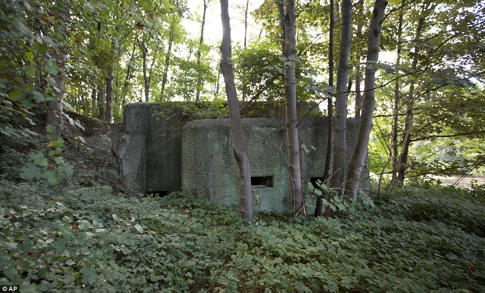 A WWI bunker at the Fort of Walem in Walem, Belgium. The fort was built in 1878 as part of the fortifications around the city of Antwerp. After heavy shelling during WWI in 1914, the fort surrendered and under the rubble still lie the bodies of Belgian soldiers 