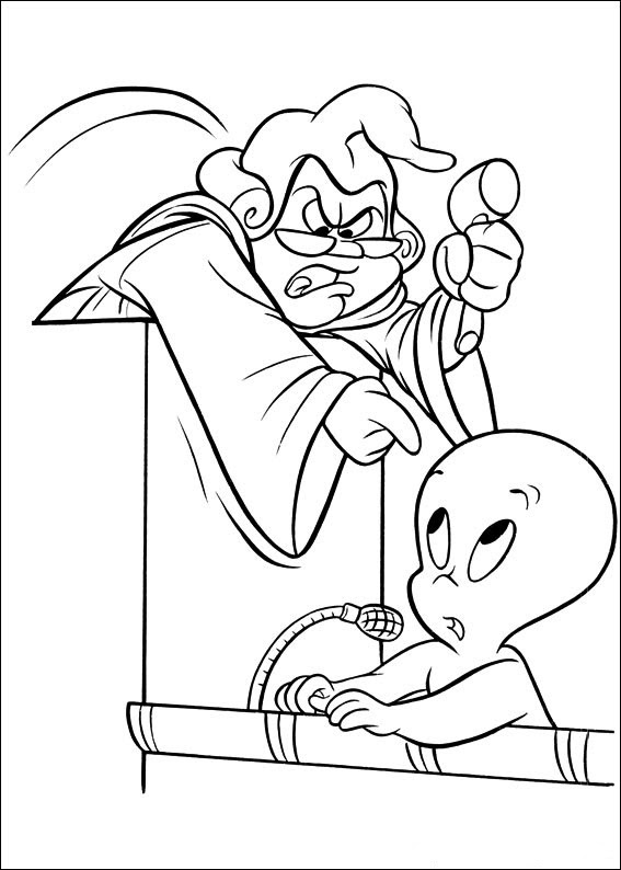 Download Casper coloring pages to download and print for free