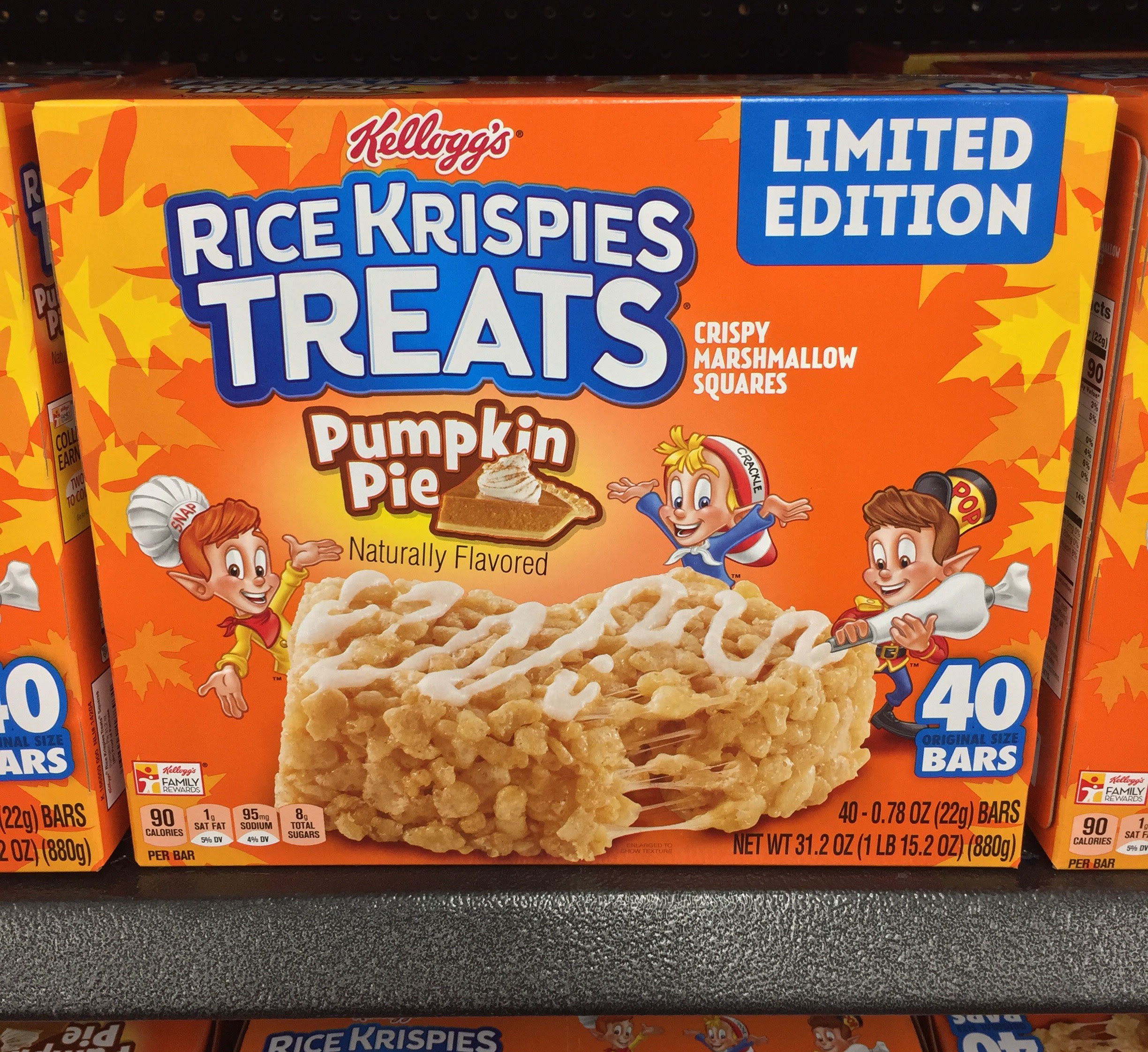 Spooned & Spotted: Pumpkin Pie Rice Krispies Treats
