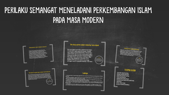 Contoh Makalah Tentang Perkembangan Islam Pada Masa Modern Temukan Contoh