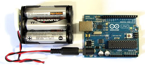 Powering an Arduino Uno from a 9V battery