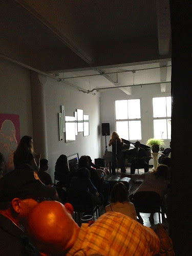 A band at JC Artists' Studio Tour