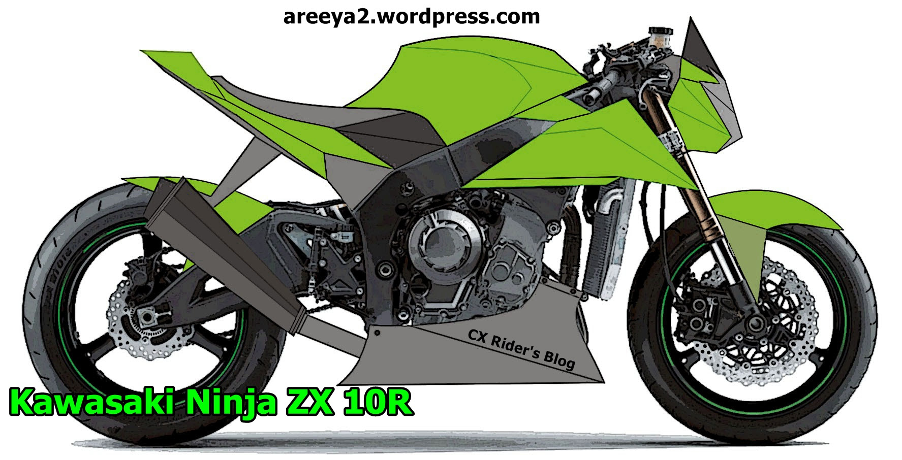 Foto Modifikasi Motor Kawasaki Ninja 4 Tak Terkeren Dan Terbaru