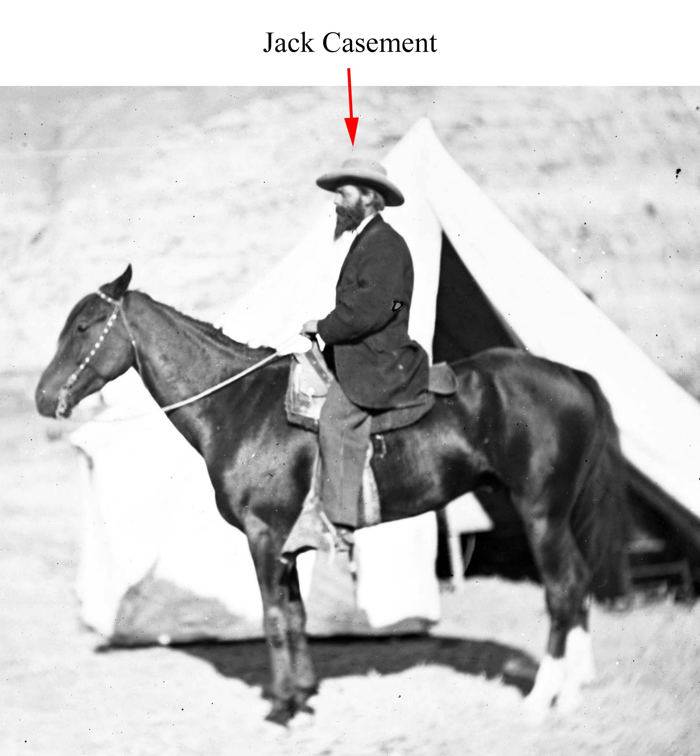 Jack Casement - S-206 General Casement on horseback - Oakland Mus H69-459-2183_13AR_2734_F2 crop