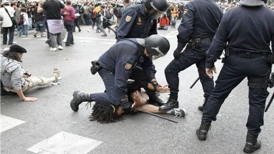 Fotografía aportada como prueba por los denunciantes