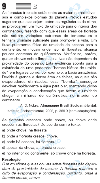 Resolução Comentada - Questão 09