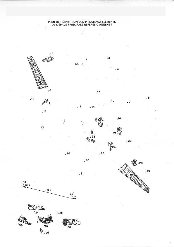 UTA772 Wreckage field schematic (BEA) Wreckage field schematic (BEA)