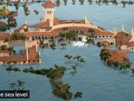 Rim Country Gazette: Poetic justice: Mar-A-Lago under water by 2100