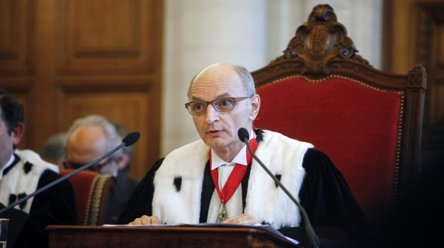 Didier Migaud, pr&eacute;sident de la Cour des comptes, lors de l'audience solennelle de rentr&eacute;e de l'institution, &agrave; Paris, le 9 janvier 2014.
