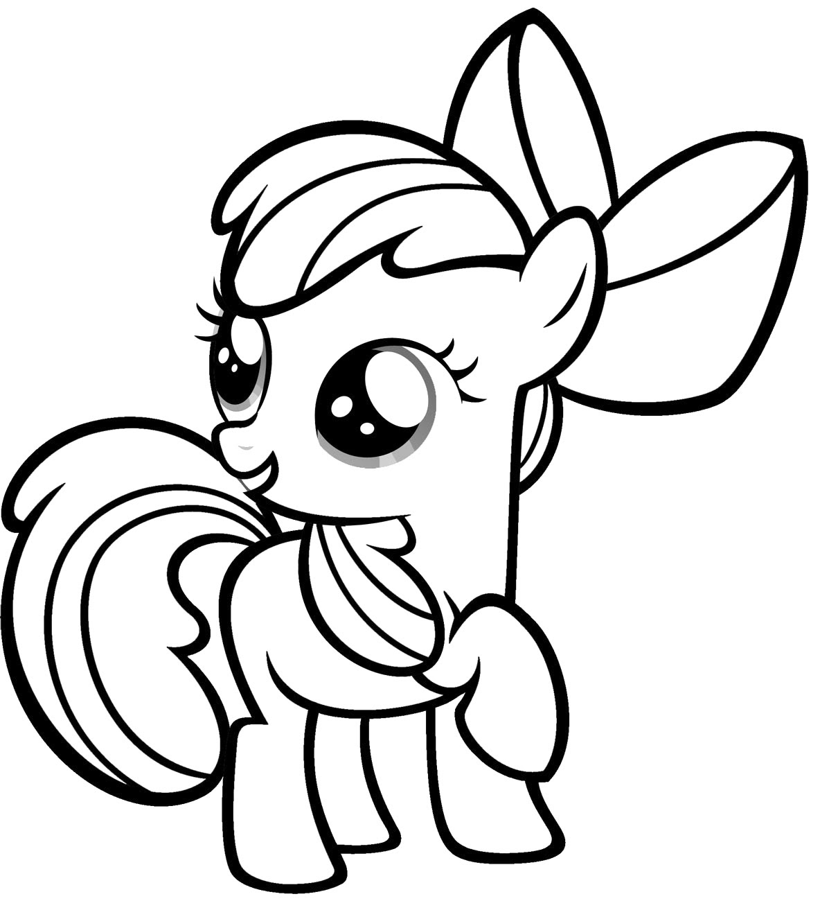 Featured image of post Easy Cute Baby Easy Cute Unicorn Coloring Pages Print and color unicorns pdf coloring books from primarygames