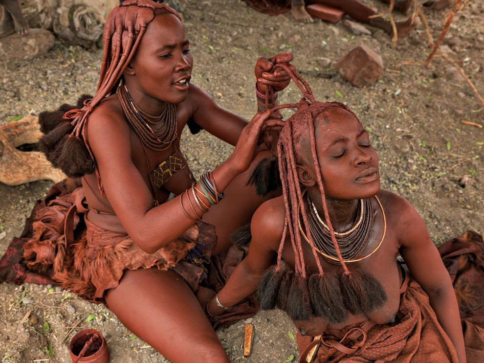 Himba women, Namibia